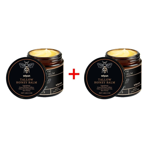 Tallow Honey Balm Glowing Hydrating Skin Enhacne Elasticity Improve